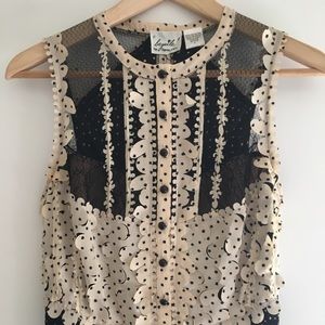 Anthropologie Lasercut Sheath Dress